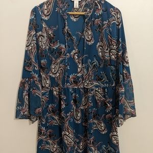 WHBM Bell-Sleeve Dress